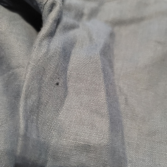 Tommy Hilfiger Linen Collared Long Sleeves Button Up Shirt Top - Picture 11 of 13